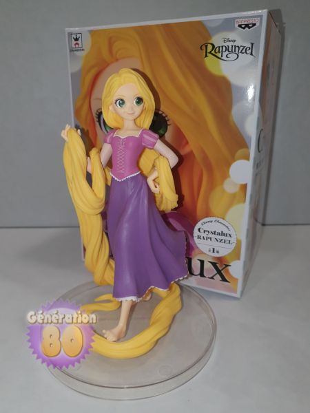 Raiponce - Figurine Raiponce Disney Characters Crystalux